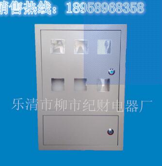 厂家直销 优质铁配电箱 PZ40-6户电表箱 室内家用用电计量箱