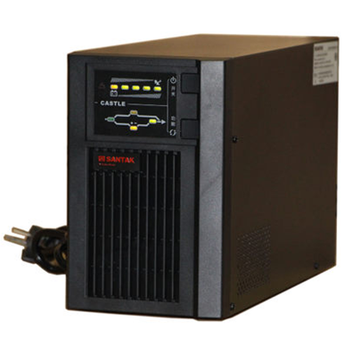 山特ups不间断电源C1K在线式 1KVA/800W 电脑服务器断电延时备用