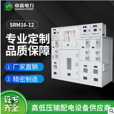 高压充气柜 SRM16-12 充气环网柜 全绝缘充气式环网柜 价格美丽