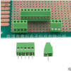 螺钉式PCB接线端子XK128-2.54MM接线端子迷你小端子微型绿色端子