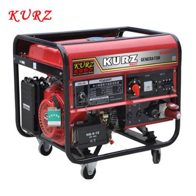KURZ库兹 5千瓦汽油发电机低油耗便携式应急汽油发电机
