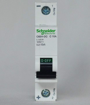Schneider/施耐德微型断路器（小型断路器）C65H DC C10A施耐德小型直流断路器