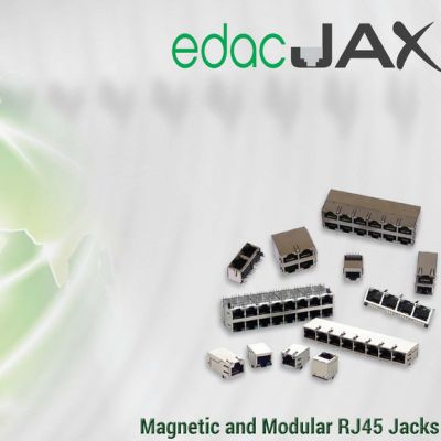 EDACA00-108-622-450 RJ45网络插座 带屏蔽 单口直插Cat 5