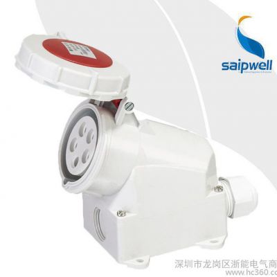 赛普SP-1206 户外明装防水插座 工业防水明装插座 欧式插座