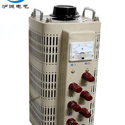 三相接触式调压器TSGC2-9KVA 输出0-430v可调 实验专用调压器