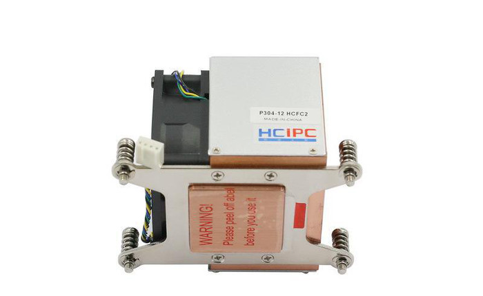 和成工控HCiPC P304-12 HCFC2,LGA2011全铜2U服务器散热器