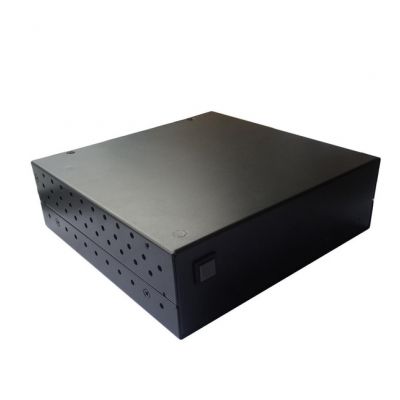 研越 MIS-ITX02-D525 BOX工控机 D525系统带4COM 嵌入式工控机