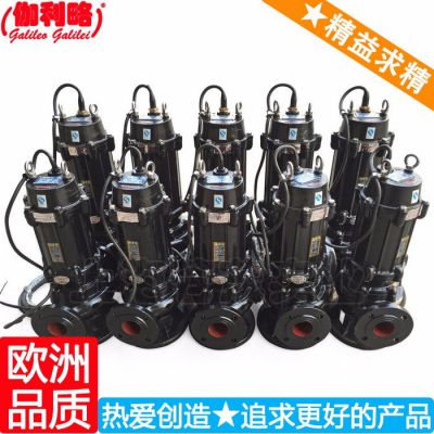 污水泵生产厂家 100wq100-25-11潜水排污泵 水泵控制系统 秦