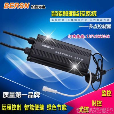 BERSN铂胜BERSN-ZN 高性价比 远程照明控制系统   智能路灯远程控制   无线组网方式加电力载波方式