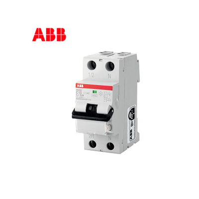 ABB断路器DS201系列20A漏电保护开关6KA电磁式1P+NDS201 C20 A30