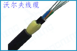 河北光缆厂家沃尔夫线缆供应A缆24芯单模光纤100跨距型号光缆厂家直销