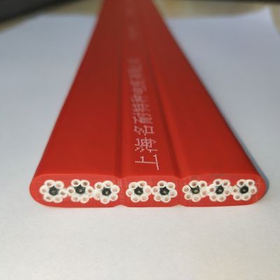 PVC护套柔软扁电缆YFFB48*0.75/名耐特种电缆